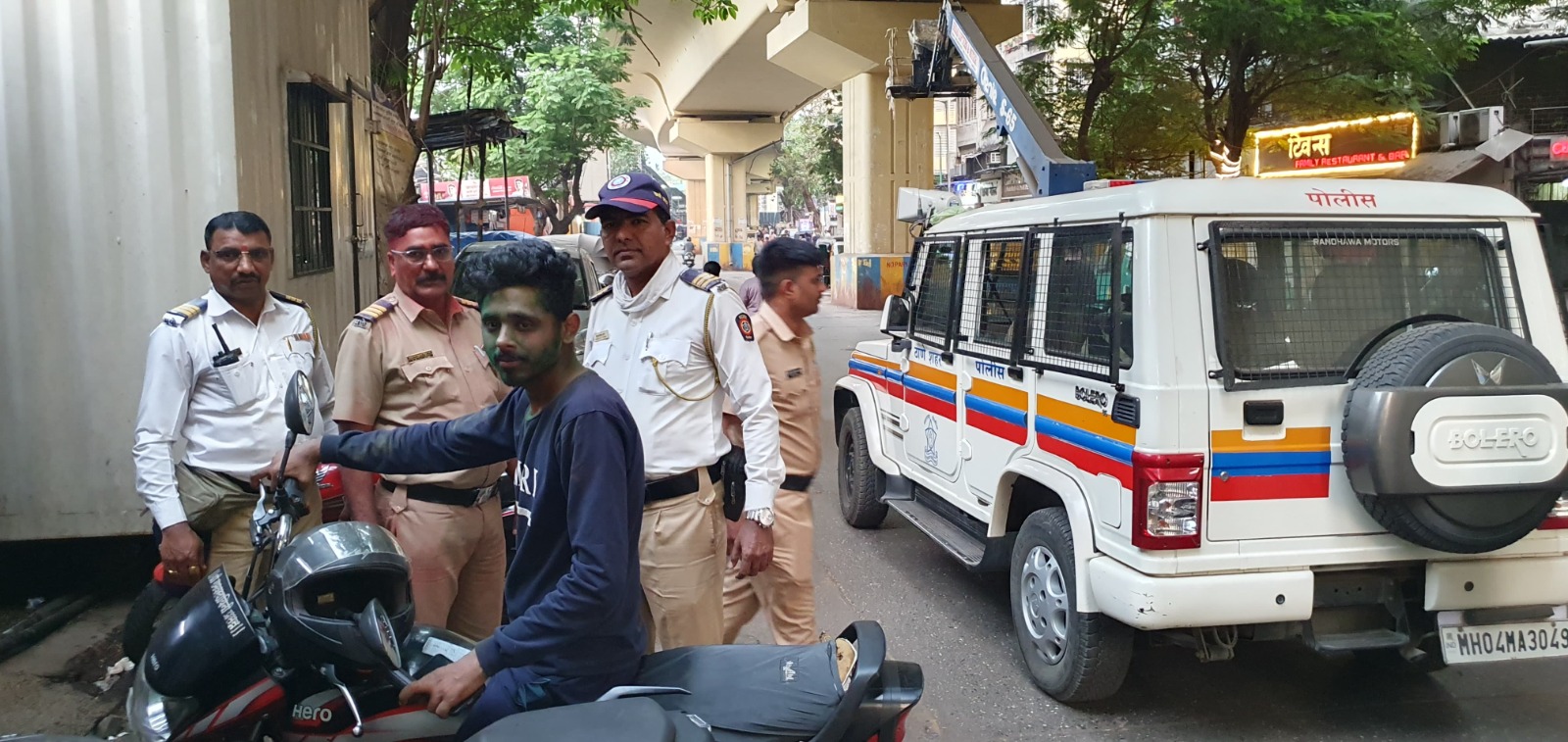 Bharat Samachar TV | होळी–धूलिवंदन काळात ठाण्यात वाहतूक पोलिसांची धडक कारवाई