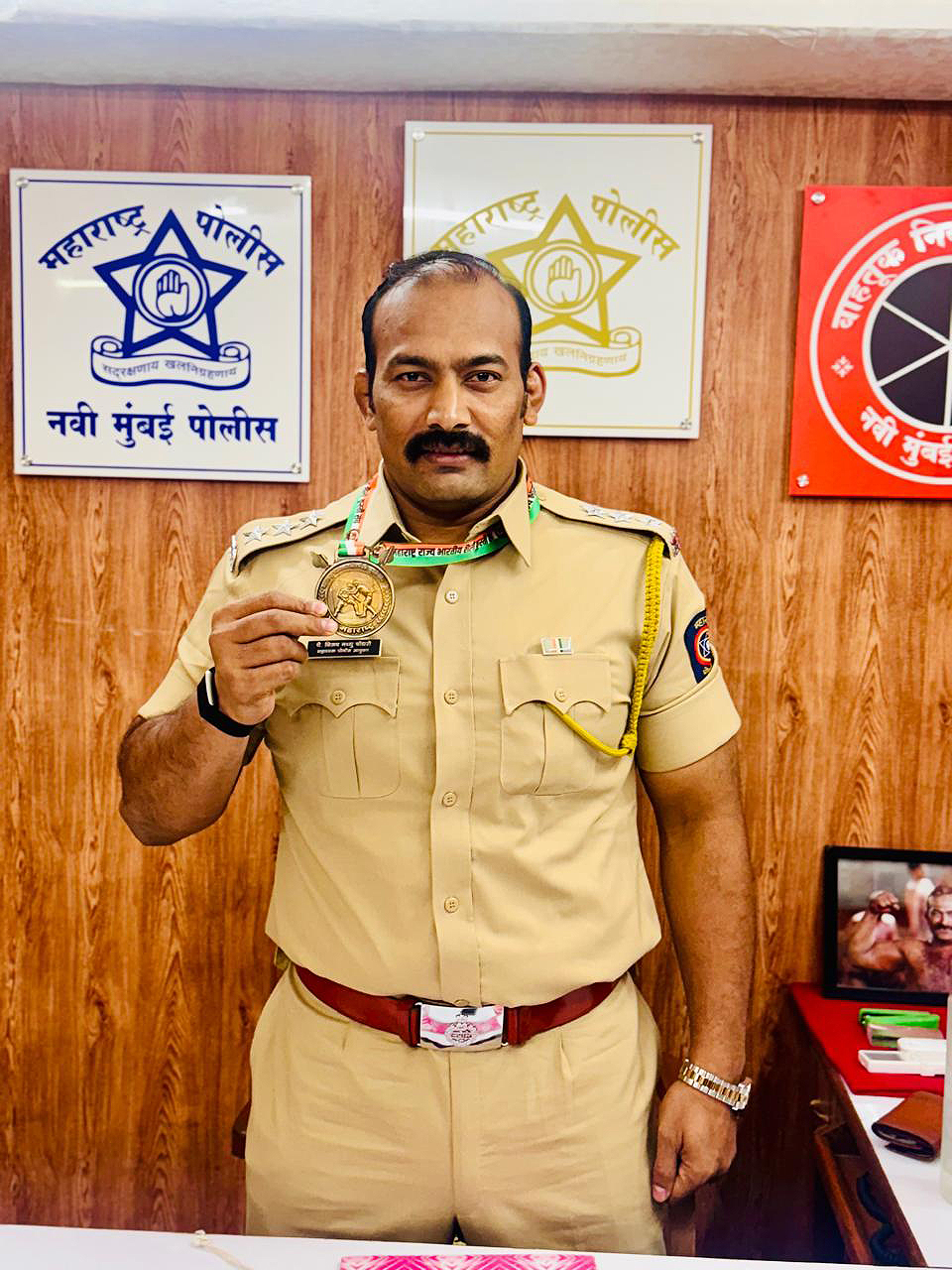 Bharat Samachar TV | एसीपी पै. विजय चौधरी यांची ‘हिंदकेसरी २०२५-२६\' कुस्ती स्पर्धेसाठी...